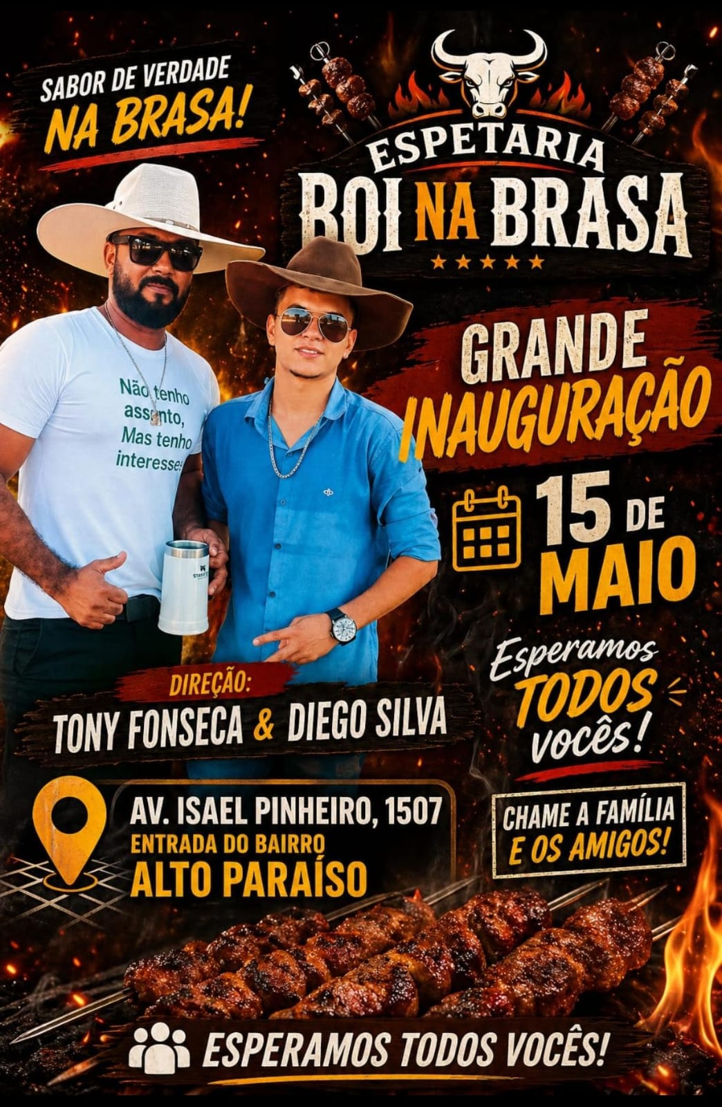 Inauguração Espetaria Boi na Brasa